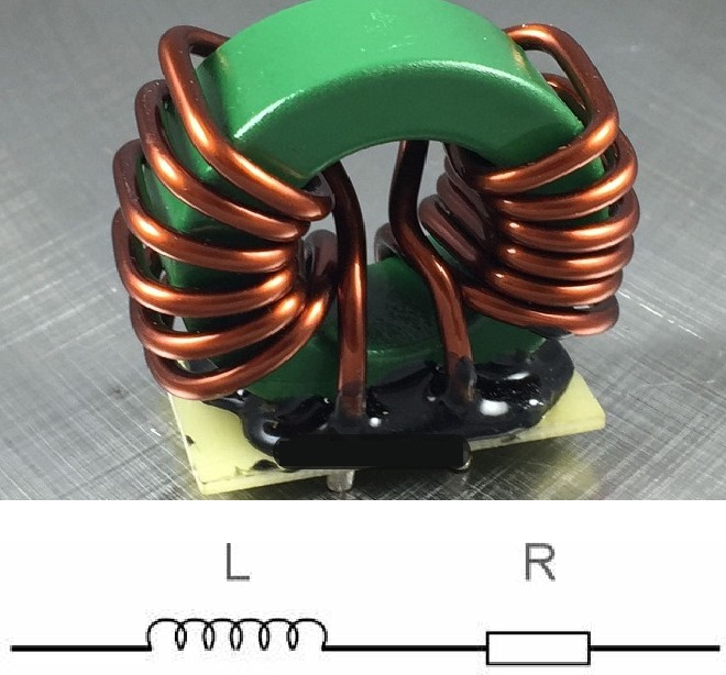 ▲ 图1.2.1 电感的等效电阻