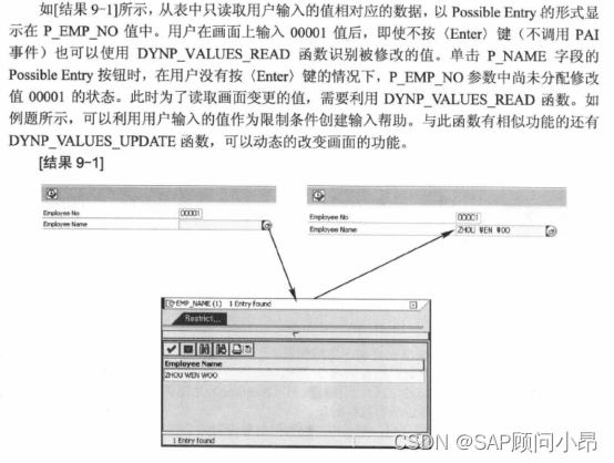 SAP入门技术分享六：搜索帮助