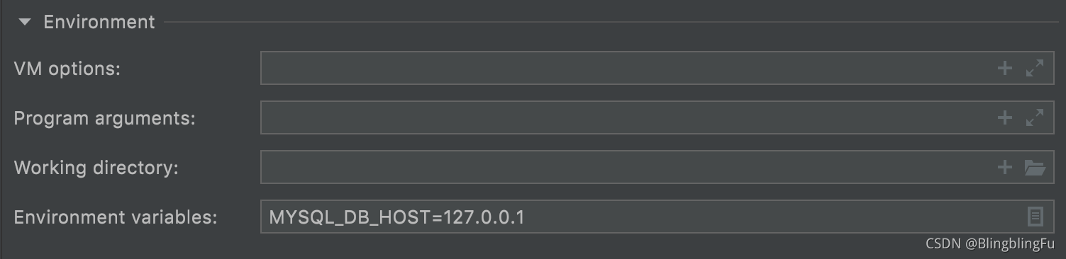 Run Configurations