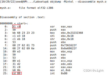 网络攻防技术-Lab5-shellcode编写实验(SEED Labs – Shellcode Development Lab)_网络攻防技术 ...