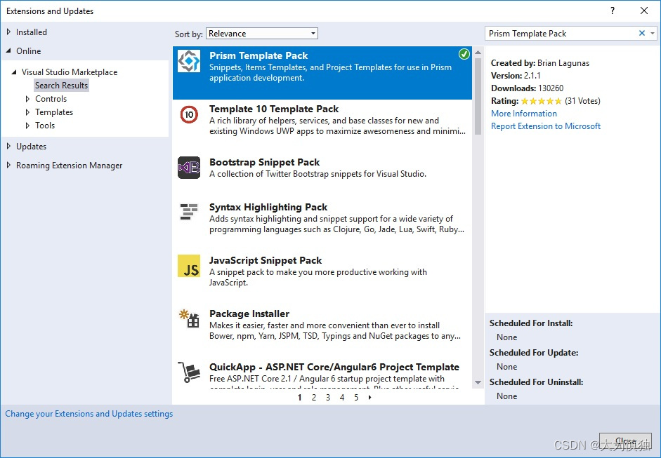 二 Prism 环境配置_prism template packCSDN博客