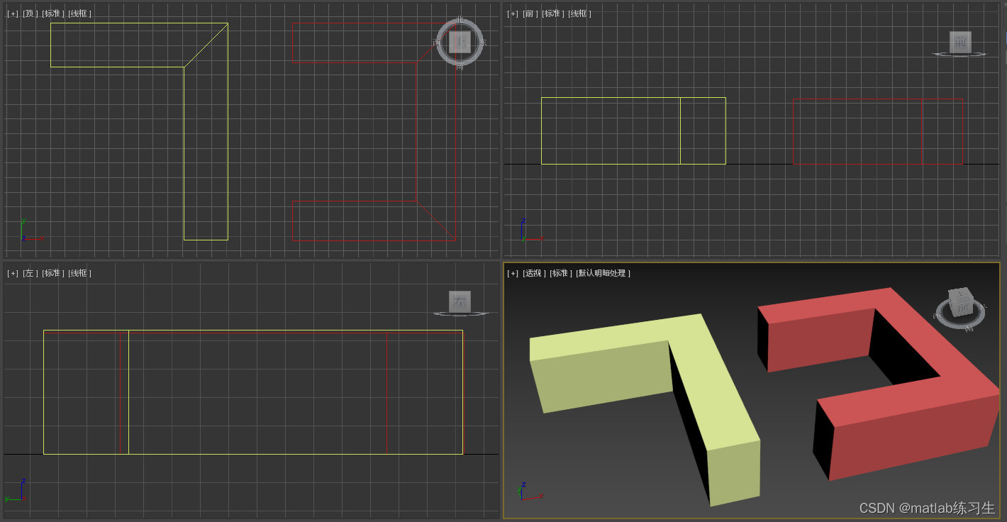 3ds MAX 扩展基本体，圆角长方体，圆角圆柱体