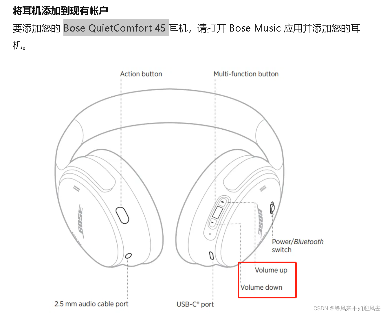 人気ブランドを 【説明欄必読】BOSE QUIET COMFORT 45 ヘッドフォン