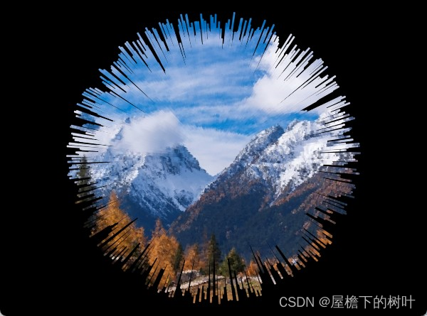 【processing效果】4.3.图像复制之粒子圆形展开_processing粒子代码-CSDN博客