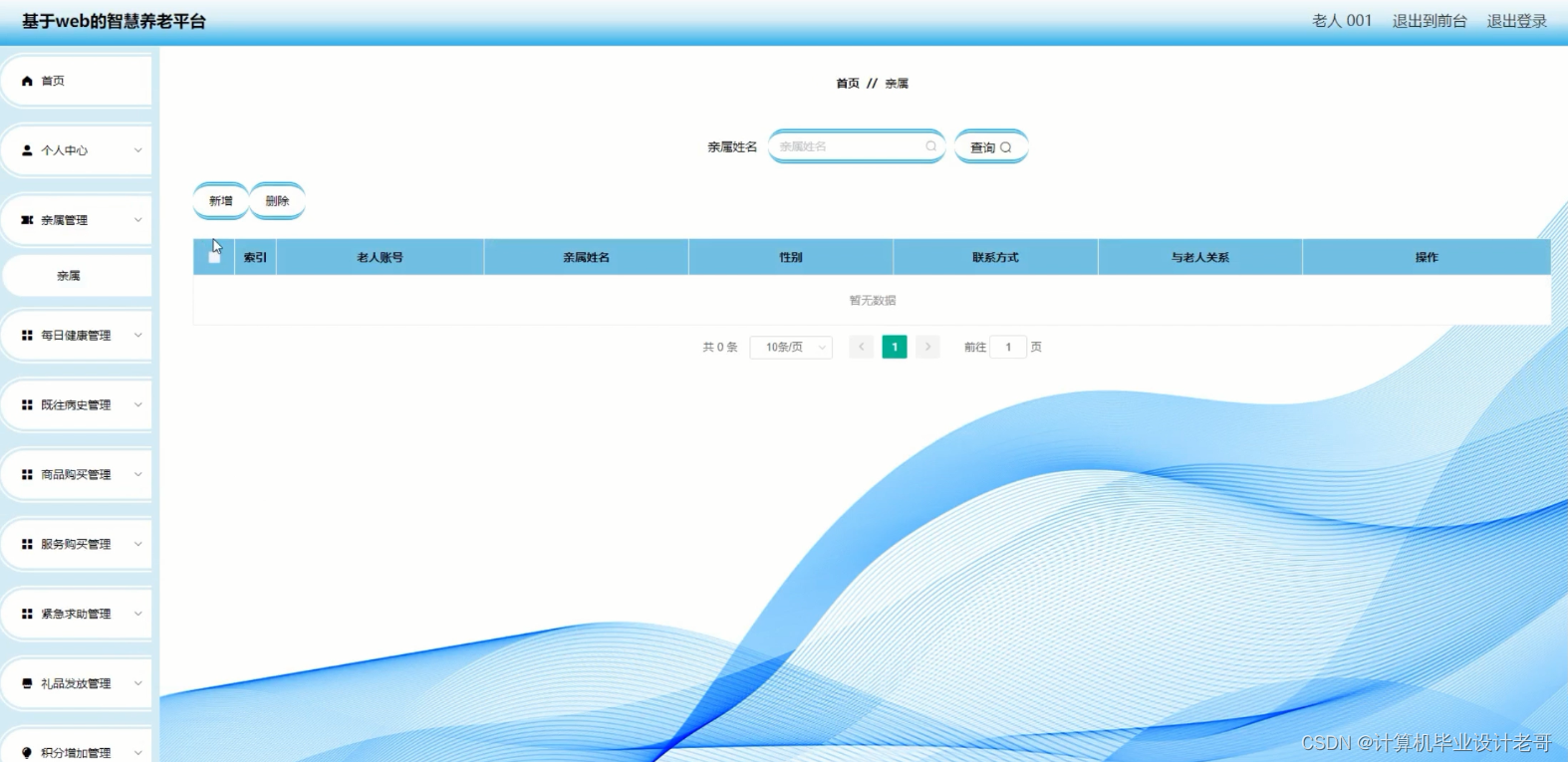 亲属管理