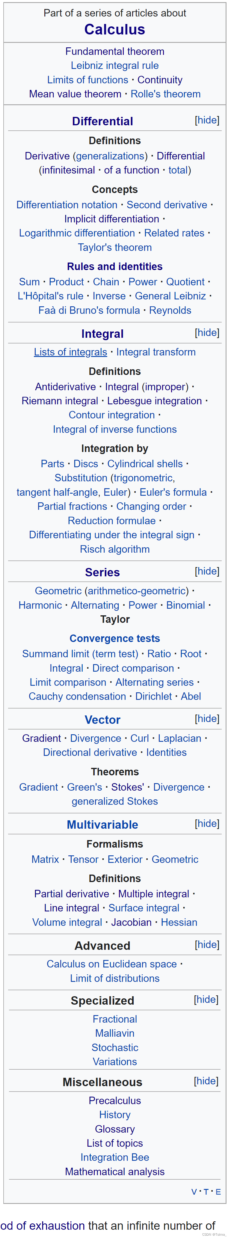 Taylor series-CSDN博客