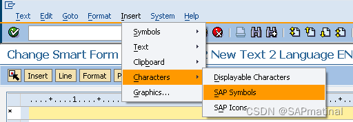 SAP ABAP 深度解析Smartform打印特殊符号等功能