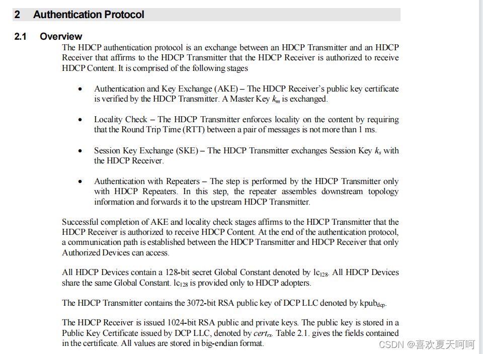 HDCP介绍_hdcp协议-CSDN博客