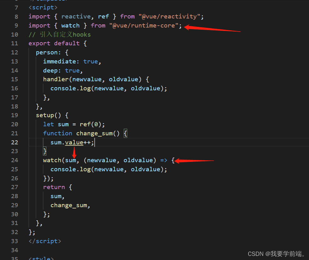 vue3 setup中watch_vue3 setup watch-CSDN博客