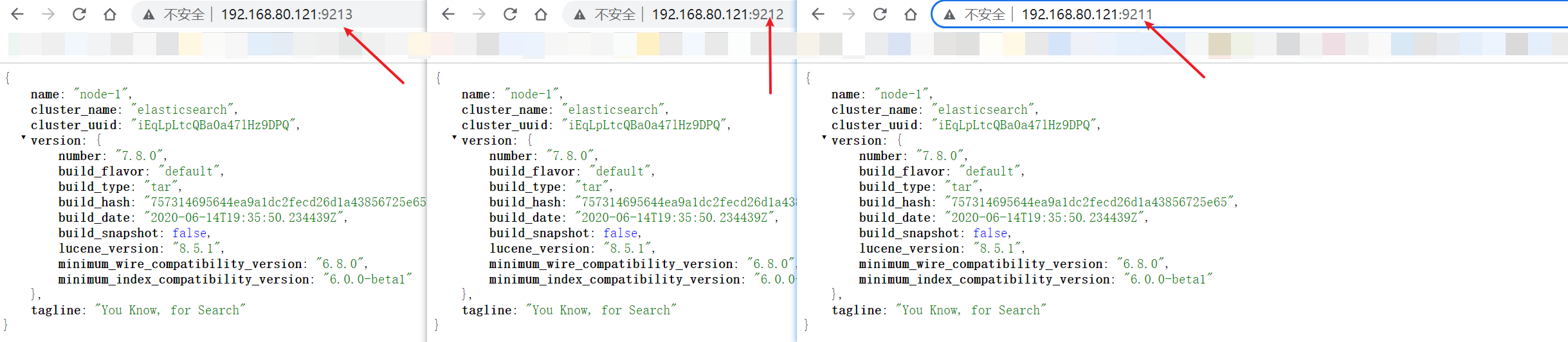 Linux搭建elasticsearch-7.8.0集群_同一个服务器上安装两个 Elsticsearch 服务-CSDN博客