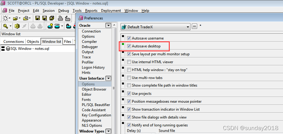 PL/SQL Developer常用设置_sql developer 窗口布局-CSDN博客