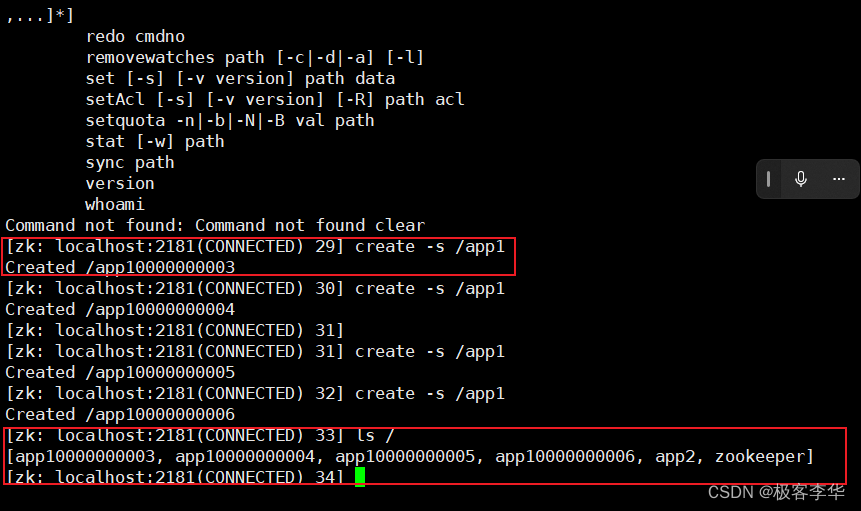 Zookeeper的客户端的命令_zkcli.sh serverCSDN博客