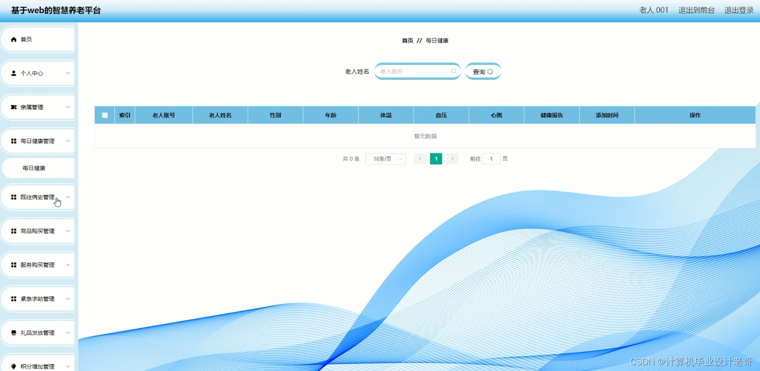 每日健康管理
