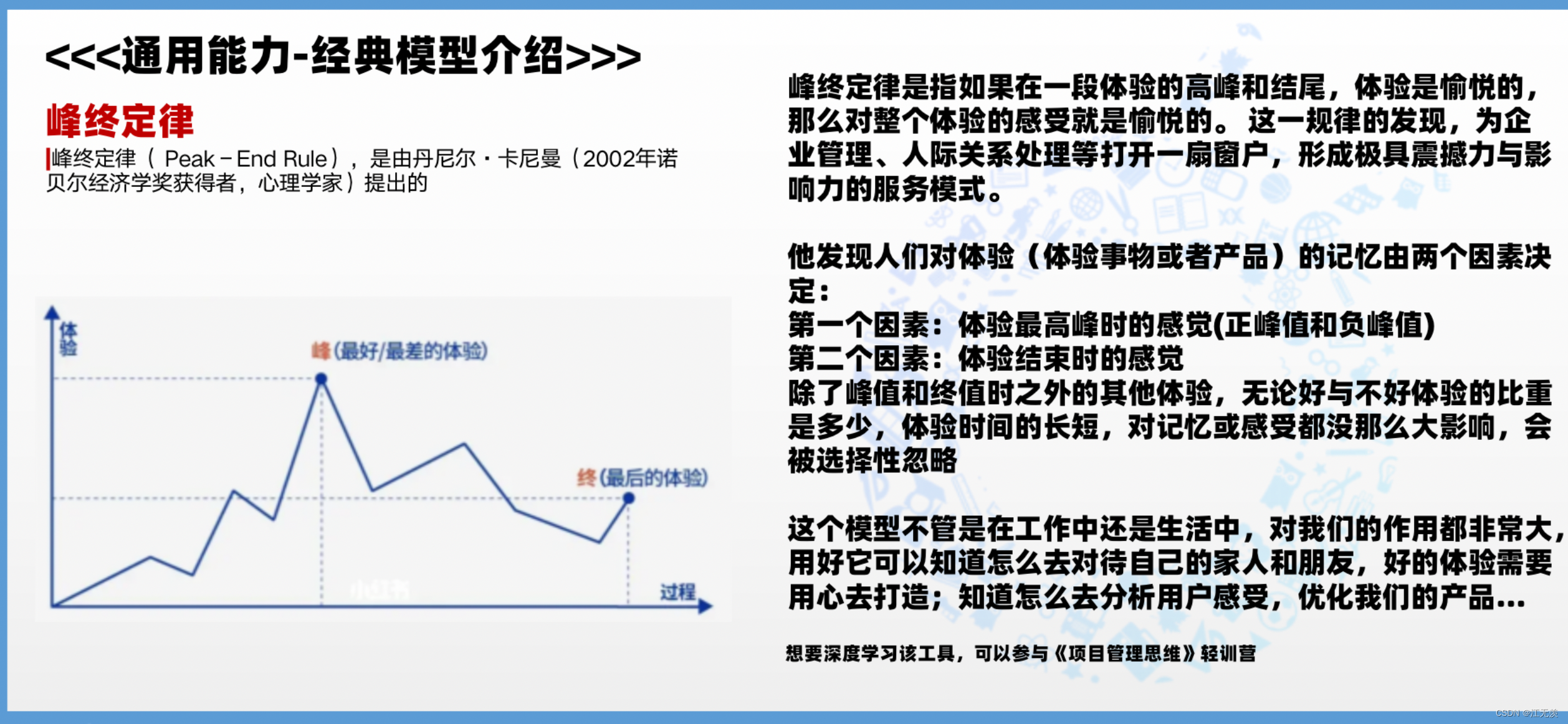 峰终定律原理