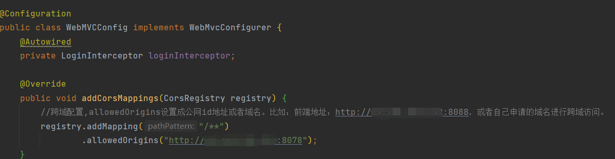 Springboot+vue front and back end separate deployment servers and cross ...