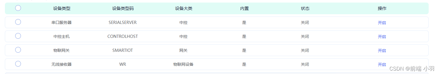 【element-plus】 table表格每行圆角解决方案 element也通用