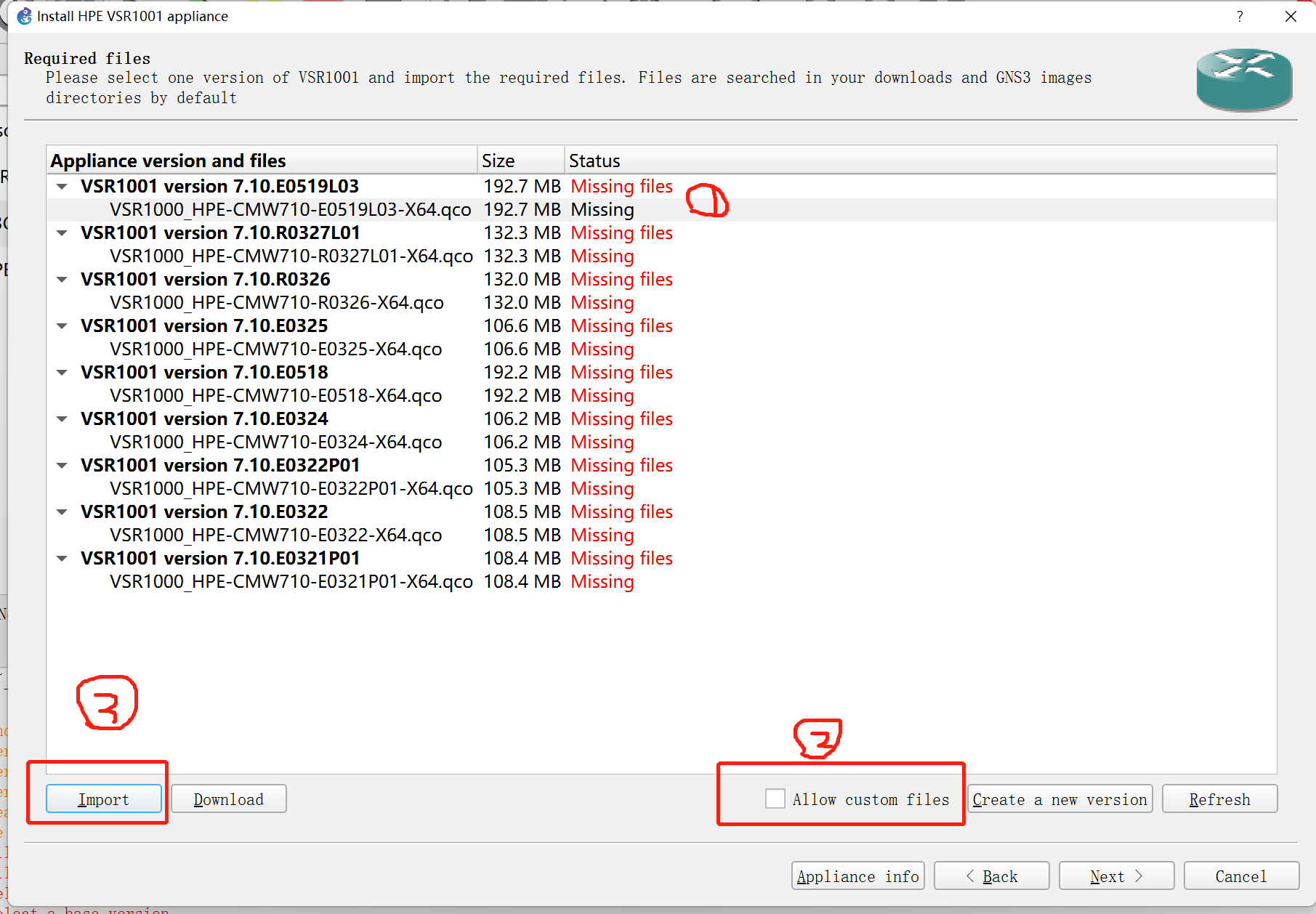 gns3 idle timer