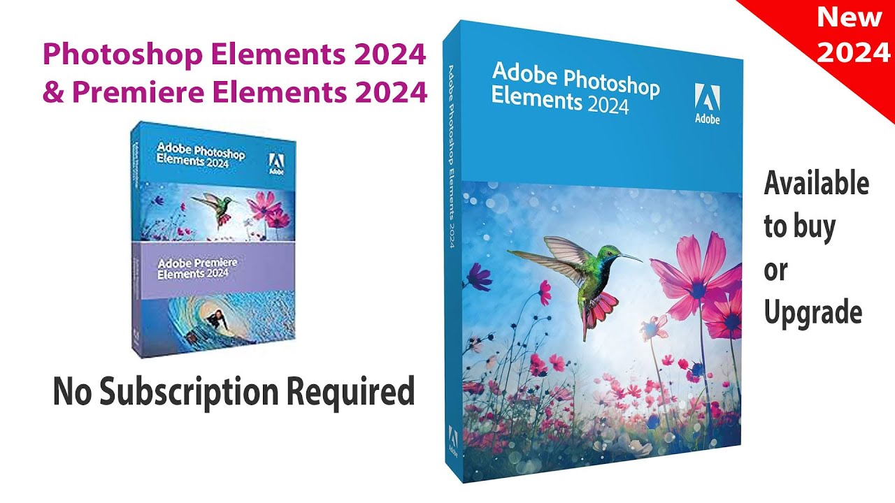 Adobe 推出 Photoshop Elements 2024 新版