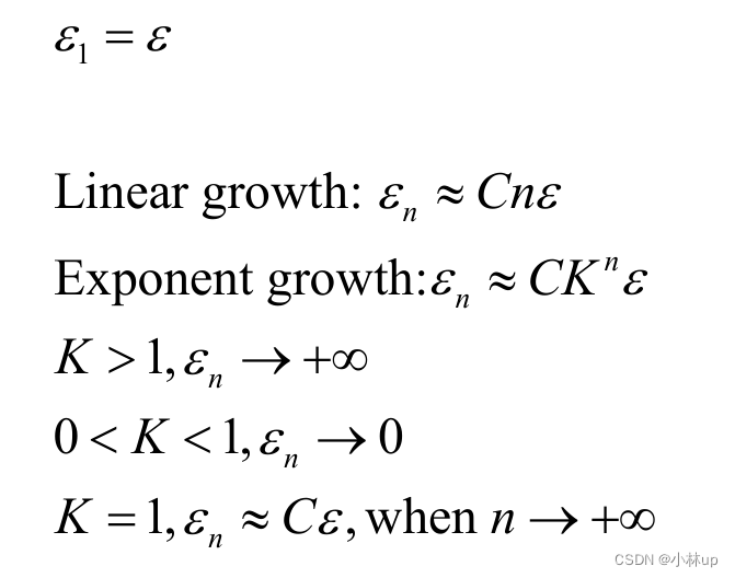 数值方法笔记1：数字表示与误差分析