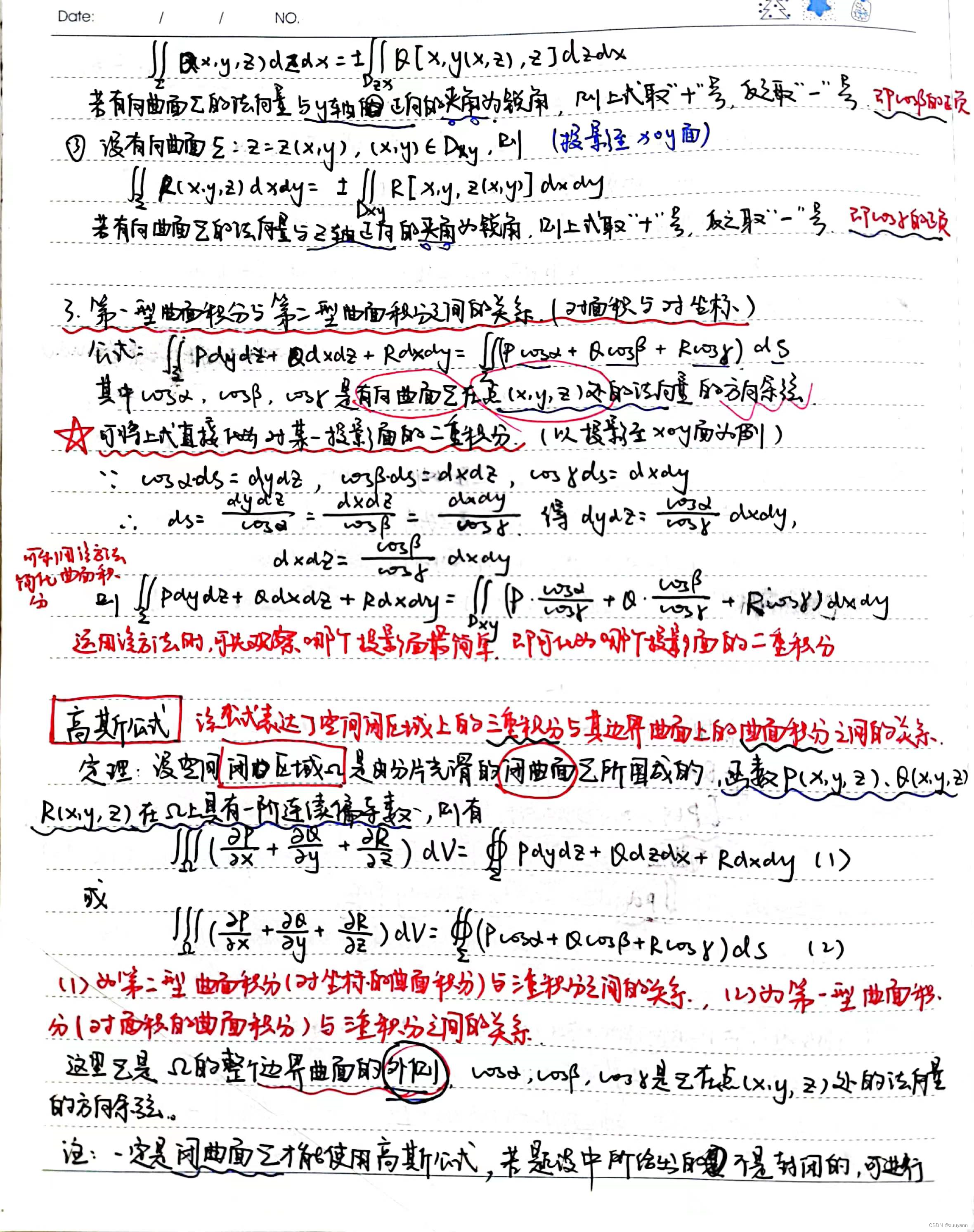 大一高数知识点笔记图片