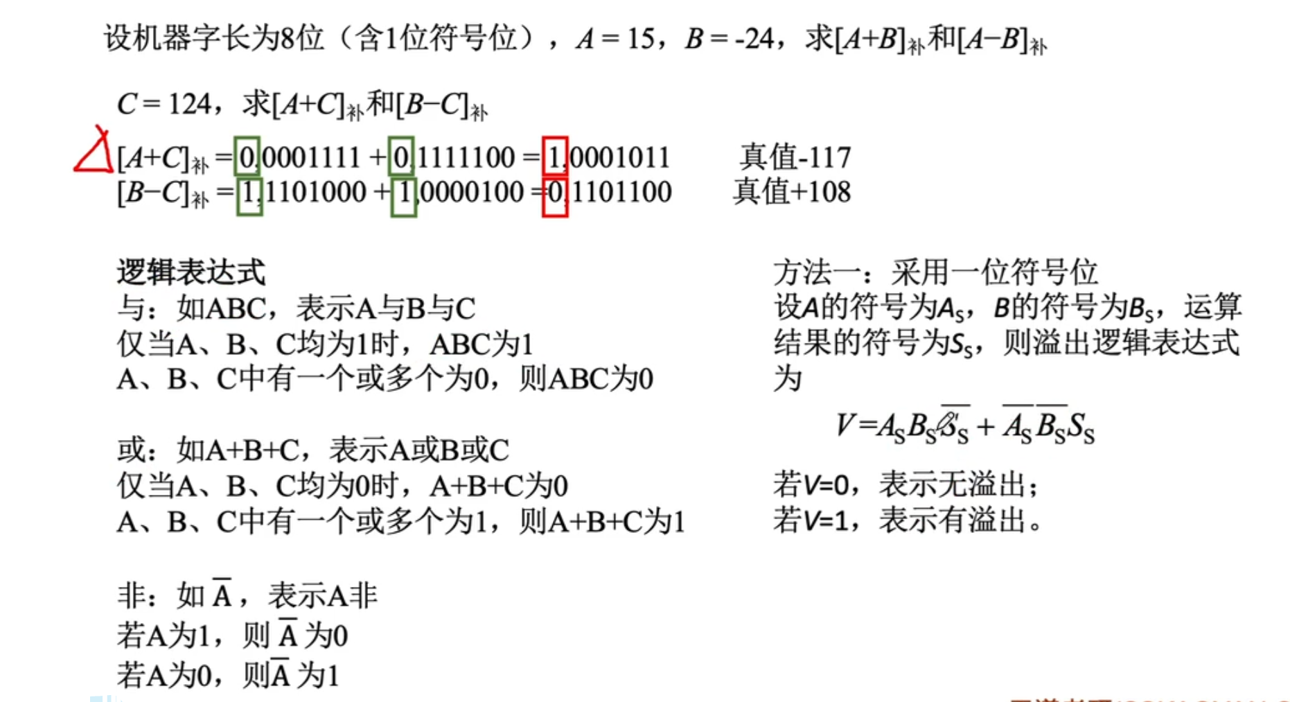 【计算机组成原理】数据的表示和运算（三）