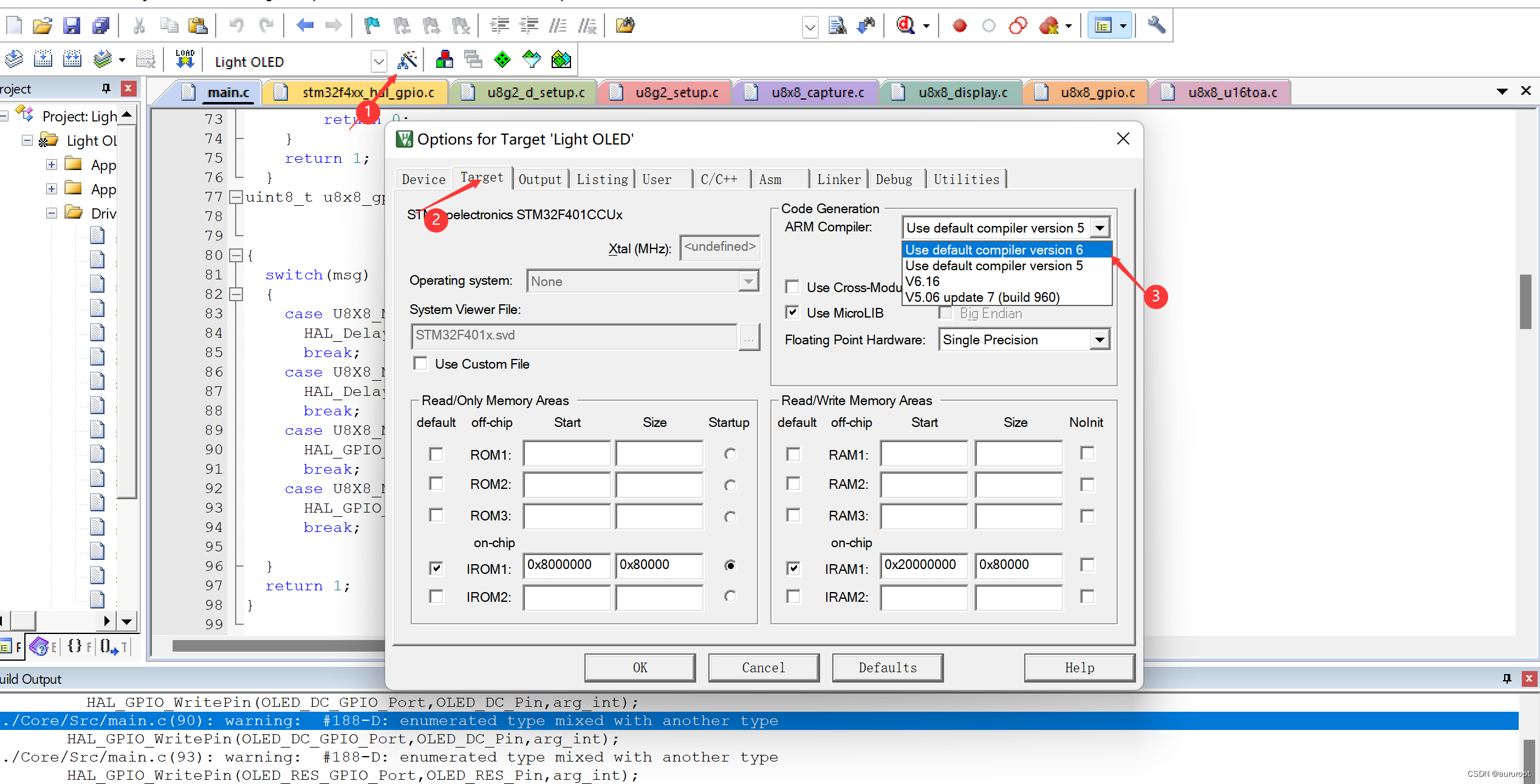 L6406E: No space in execution regions with .ANY selector matching