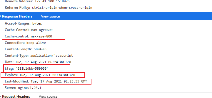 Nginz静态资源缓存