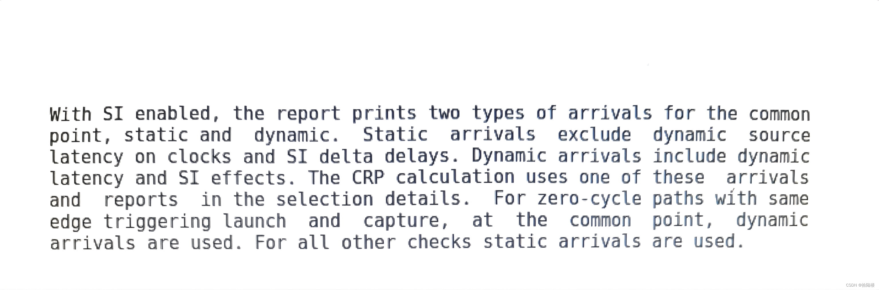 如何看report_crpr的报告？（CRPR与SI的关系）