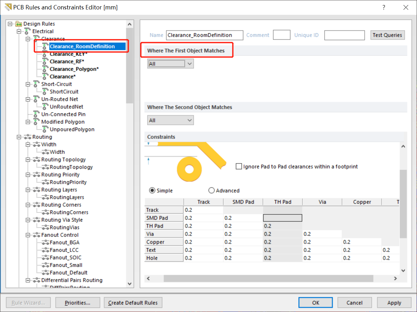 Altium Designer，设置一个器件或一个区域不做电气规则检查_ad 设置规则不检查区域CSDN博客