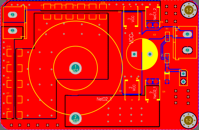 ▲ 图6.4 电路板PCB图