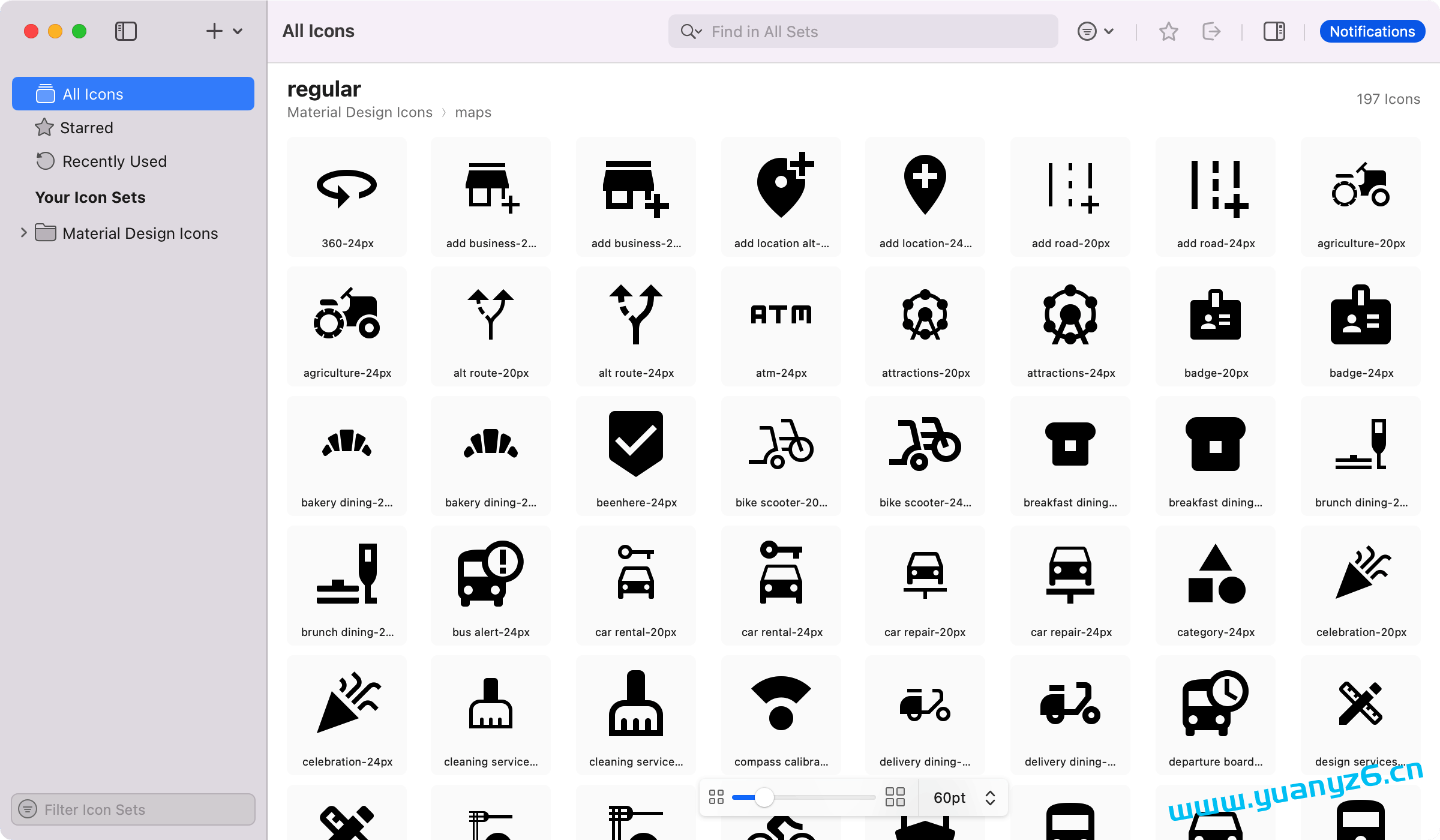 Iconjar For Mac V2 9 设计图标素材管理