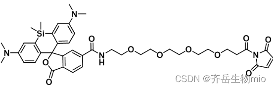 SiR-PEG4-NHS ester 硅基罗丹明-四聚乙二醇-活化脂 |SIR荧光探针