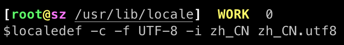 Linux系统locale(UTF-8)报错-小白菜博客