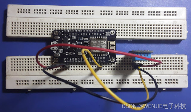 nodemcu 与 DHT11 接口