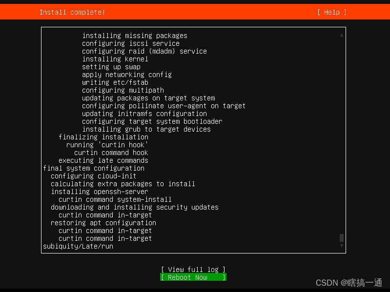 ubuntu22.04安装教程