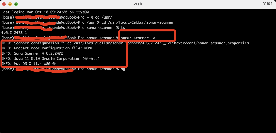 Mac下安装Sonar-scanner 以及如何检查_sonarscanner-cli-4安装包(mac).zip-CSDN博客