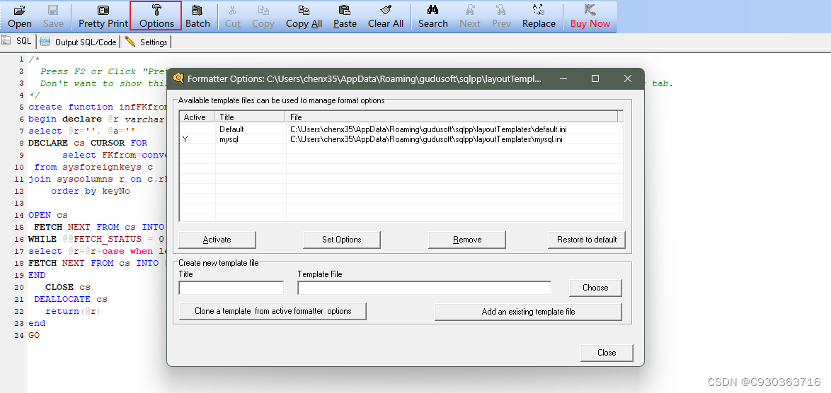 推荐一个sql格式化工具-sql pretty printer_sql pretty printer2.8.7绿色-CSDN博客
