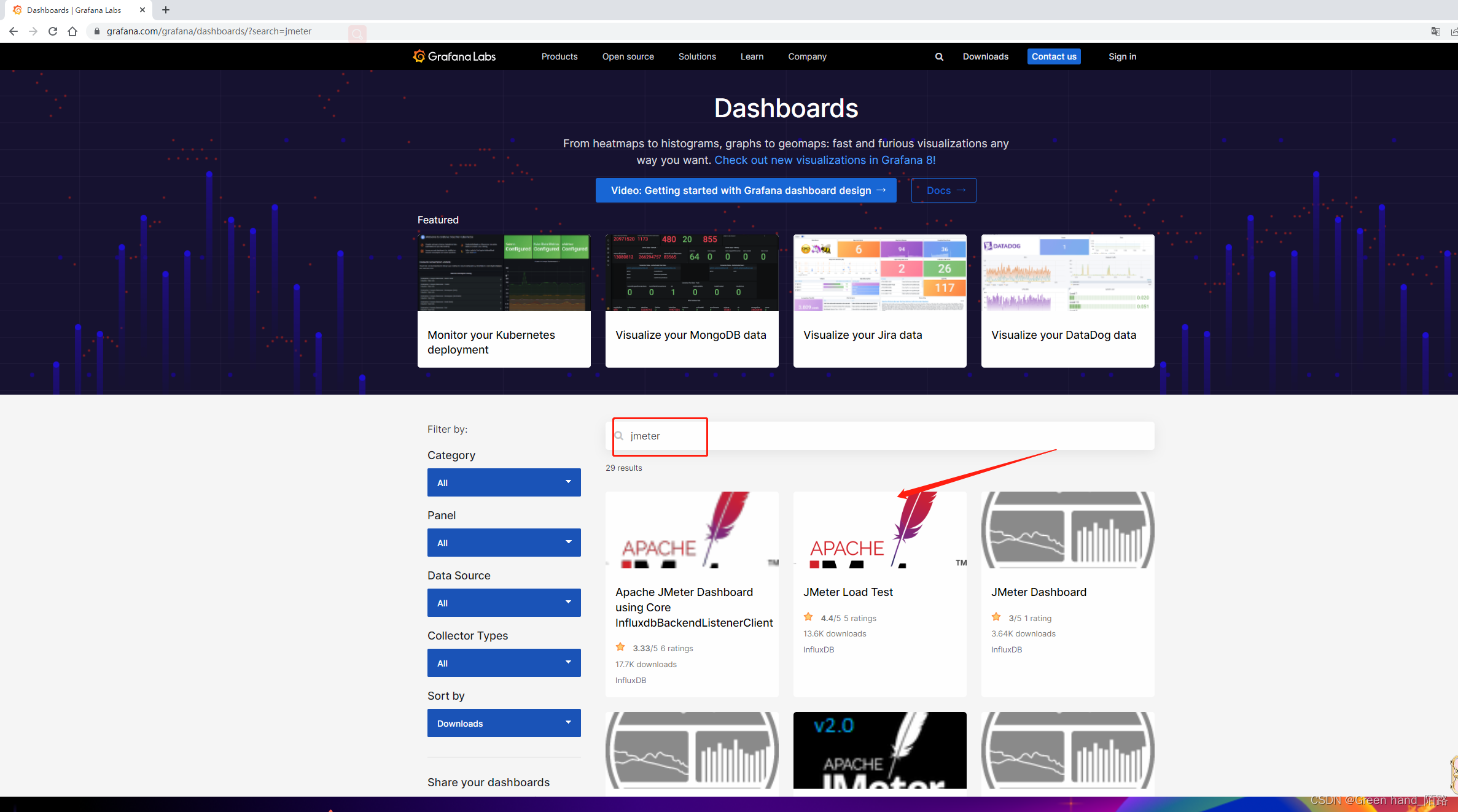 linux(centos7)环境下：jmeter+Grafana+influxdb实现性能监控搭建