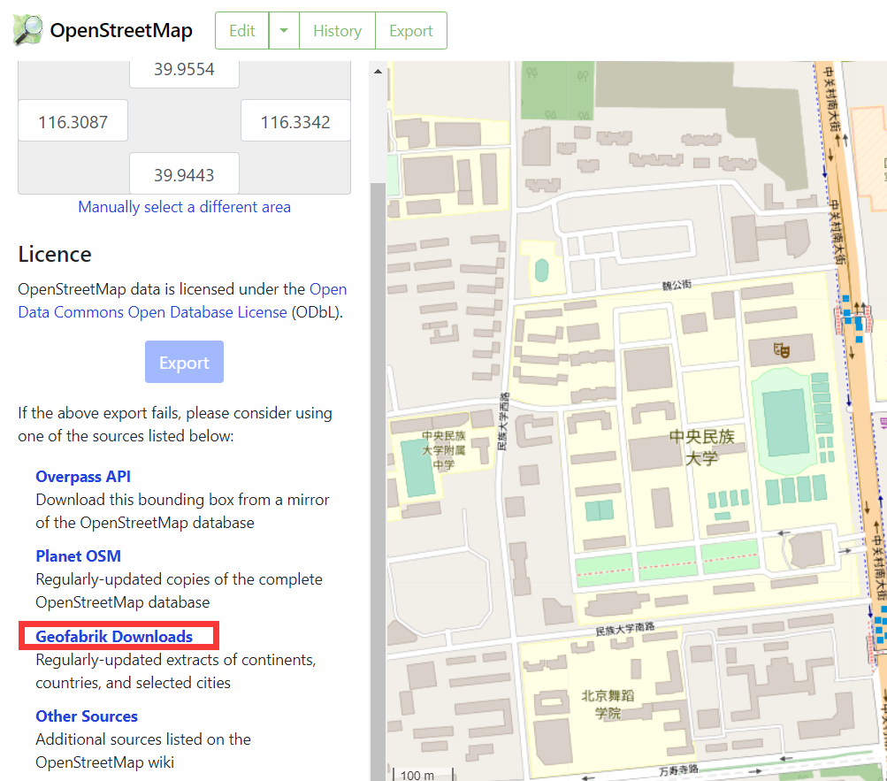 OpenStreetMap网页界面介绍与OSM数据多种下载渠道及方式对比_openstreet网页版-CSDN博客