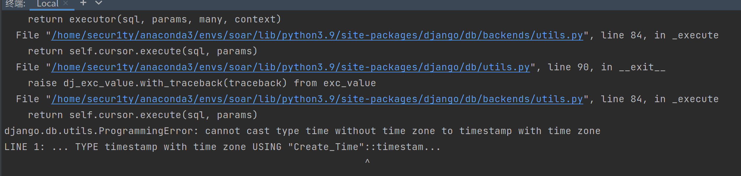 django-db-utils-programmingerror-cannot-cast-type-time-without-time-zone-to-timestamp-with-time