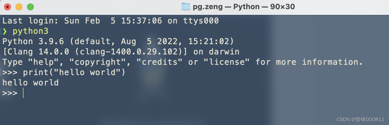 MacOS配置Python开发环境和Pycharm的详细步骤（完整版）