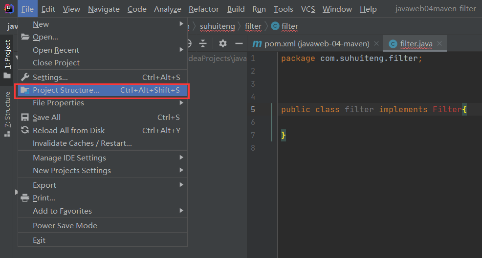 IDEA找不到javax.servlet类下的Filter接口的解决方法_idea中已经有了servlet但是没有filter过滤器-CSDN博客