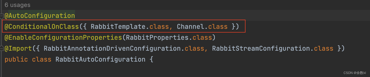 RabbitMQ 默认CachingConnectionFactory配置源码分析