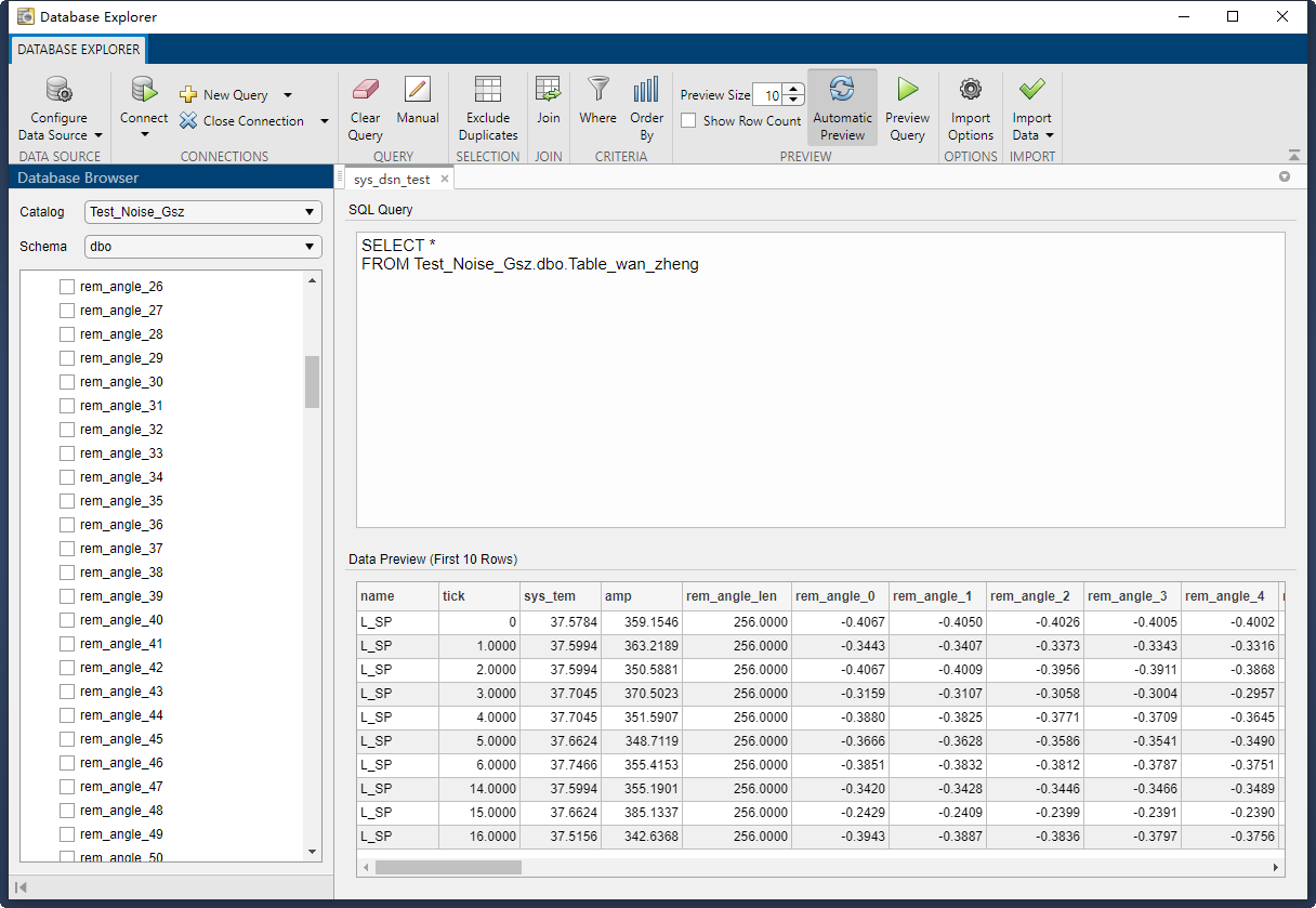 matlab 访问 sqlserver_matlab 查询sqlserverCSDN博客