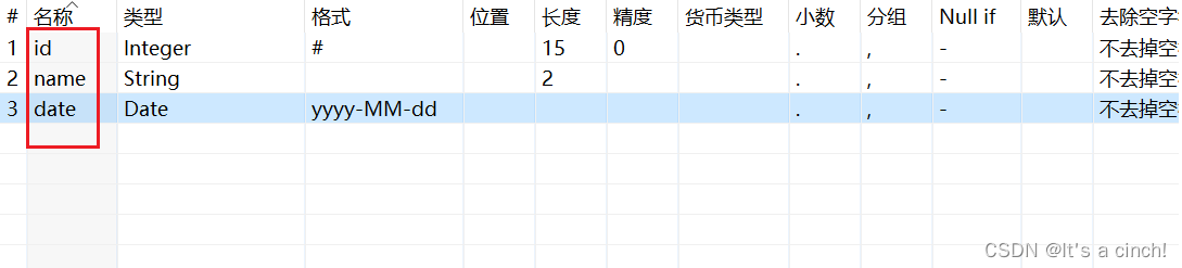 kettle——数据清洗（文本文件--＞数据表）