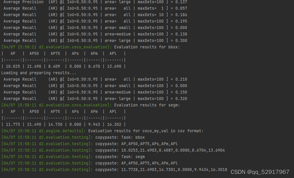 detectron2训练自己的数据集(只包含一类数据)_detectron2跑自己的数据集-CSDN博客