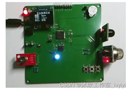 基于STM32的电影院安全系统的设计与实现(论文+源码)