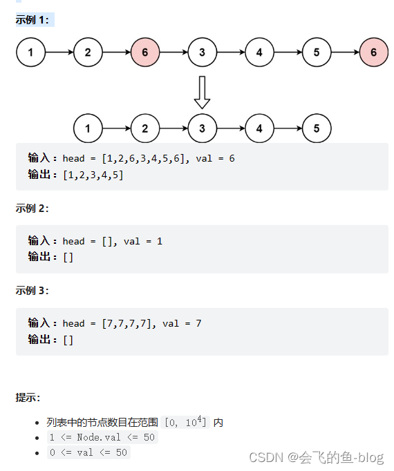 移除链表元素(链表篇)