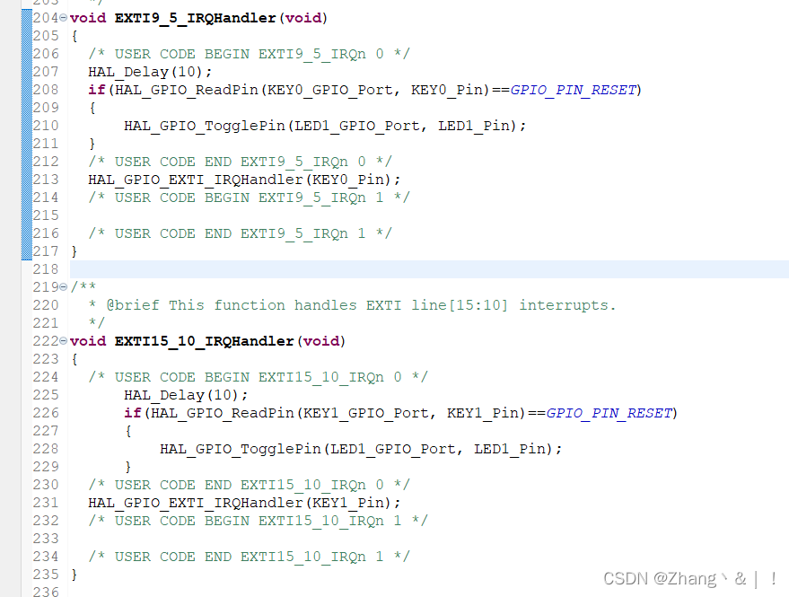 STM32CubeIDE（外部中断）