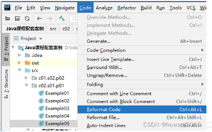 Java基本语法 - Java代码基本格式_java格式-CSDN博客